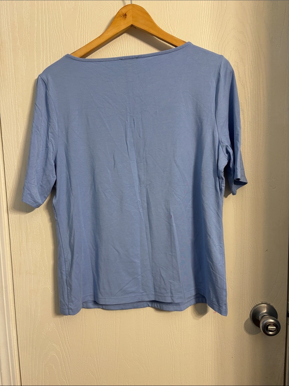 Talbots light blue top Extremely comfortable - Picture 3 of 5